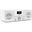 TechniSat DigitRadio 360 CD DAB Radio, USB, weiß