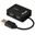 Equip USB-Hub 4Port Reise-USB Hub, schwarz