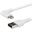 Startech RUSBLTMM2MWR 2m abgewinkeltes Lightning- auf USB-Kabel, weiss