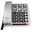 Amplicomms BIGTel 40 plus, Großtastentelefon, silber