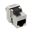 InLine Keystone RJ45 Buchse / LSA Einsatz, SNAP-In, Cat.6a, schmale