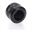 Alphacool Eiszapfen PRO 16mm HardTube Fitting G1/4, Sixpack, schwarz