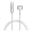 LogiLink USB-C Ladekabel zu Apple Mag Safe 2charg. 1,8m,silb