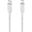 2.00m Belkin Lightning/USB-C Kabel ummantelt mfi weiss