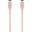 1.20m Belkin DuraTek Plus USB-C/USB-C Kabel, pink
