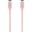 1.20m Belkin DuraTek Plus USB-C/USB-C Kabel, pink