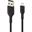 2.00m Belkin Lightning Lade/Sync Kabel ummantelt mfi schwarz