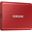 500GB Samsung Portable SSD T7 Metallic Red