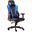 LC-POWER Gaming Stuhl LC-Power LC-GC-701BBL schwarz/blau