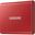 1TB Samsung Portable SSD USB-C 3.1 T7 rot metallic