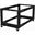 Startech 4POSTRACK8U 19-Zoll Serverschrank Stellfu&szlig; (8HE,