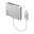 Alogic Card Reader USB-C SD, Micro SD, Compact Flash silber