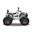 Jamara Ride-on Quad Protector 12V weiss 3+