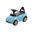 Jamara Rutscher Fiat 500 blau