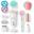 Braun Silk-&eacute;pil Beauty-Set 9 9-985 Epilierer Set Weiss/Rosa
