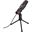 Trust GXT 212 Mico USB Mikrofon mit Dreibeinstativ schwarz