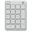 Microsoft Number Pad Ziffernblock BT grau Bluetooth