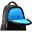 Techair Rucksack, Öko schwarz, 14.1"
