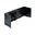 Delock 19" Monitorarm schwarz