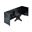Delock 19" Monitorarm schwarz