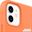 Apple Silikon Case mit MagSafe f&uuml;r iPhone 12 Mini Kumquat