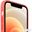 Apple Silikon Case mit MagSafe für iPhone 12 Mini zitruspink