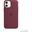 Apple Silikon Case mit MagSafe f&uuml;r iPhone 12 Mini Pflaume