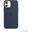 Apple Silikon Case mit MagSafe für iPhone 12 Mini dunkelmarine