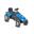 Jamara Trettraktor Big Wheel blau 3+