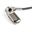Startech Laptopschloss mit 2m Kabel (F&uuml;r K-Slot, Nano, Wedge