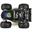 Amewi Crazy Hot Rod Monster Truck 1:16 RTR schwarz