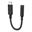 Alogic Adapter USB-C to 3.5mm Audio 10cm schwarz