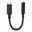 Alogic Adapter USB-C to 3.5mm Audio 10cm schwarz