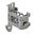Delock Schirmklemme für Hutschiene - Kabeldurchmesser 4 - 13,5 mm