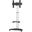 Techly TV Trolley silber fuer 37-70 LED LCD Fernseher max. VESA