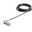 2.00m Startech Laptopschloss - Kabel - Nano lock - individuell