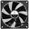 Silverstone Air Penetrator 139x139x25mm 1500 U/min 30 dB(A) schwarz