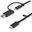 (€23,90*/1m) 1.00m Startech USB3.2 Adapterkabel USB C Stecker
