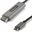 (€13,95*/1m) 2.00m Startech HDMI Adapterkabel USB C Stecker auf