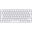 Apple Magic Keyboard mit Touch ID MK293Z/A Bluetooth Englisch silber