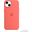 APPLE iPhone 13 Silicone Case with MagSafe � Pink Pomelo