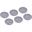 InLine Knopfzellen, 3V Lithium, CR2032, 6er Pack