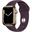 Apple Watch S7 Edelstahl 41mm Cellular Gold Sportarmband dunkelkirsch
