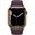 Apple Watch S7 Edelstahl 41mm Cellular Gold Sportarmband dunkelkirsch