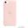 Apple Silikon Case iPhone SE kalkrosa