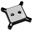 EK Water Blocks EK-Quantum Magnitude - 1700 Nickel + Satin Titanium