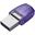 64 GB Kingston DataTraveler microDuo 3C G3 lila USB 3.0 und Typ C