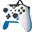 PDP Controller kabelgebunden Ion White XBOX Series X