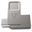 128GB V7 TYPE-C+USB 3.2GEN1 silber