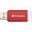 16GB Verbatim Databar V USB 2.0 STICK RED